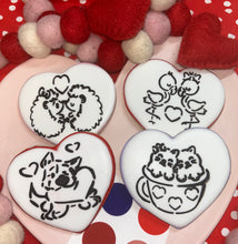 Load image into Gallery viewer, KENNEDY PCC - Paint your own Valentine Cookie
