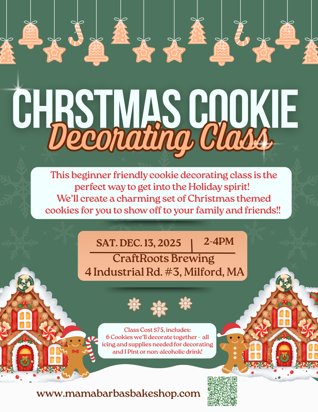 Christmas Cookie Decorating Class