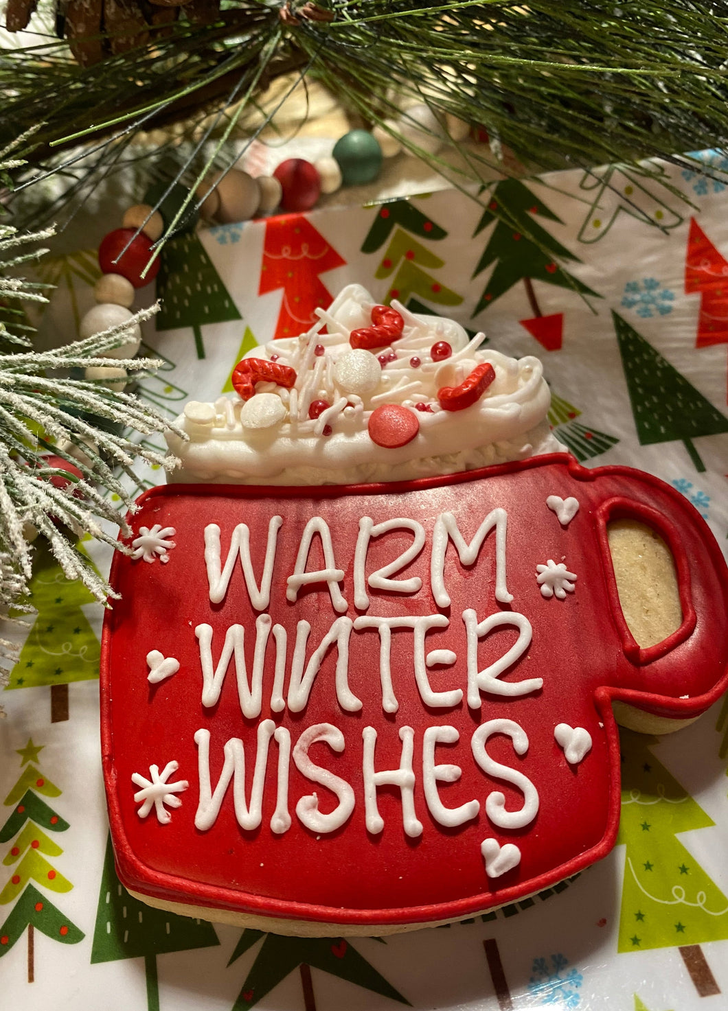 Hot Cocoa Mug - Warm Winter Wishes