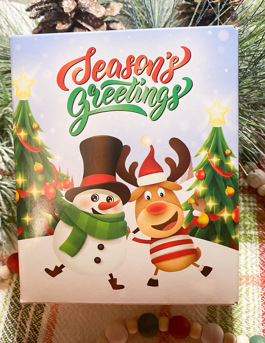 Seasons Greetings 2-Cookie Boxed Set