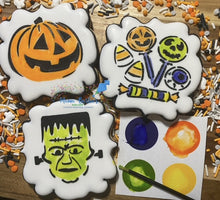 Load image into Gallery viewer, Paint your own HALLOWEEN Cookie
