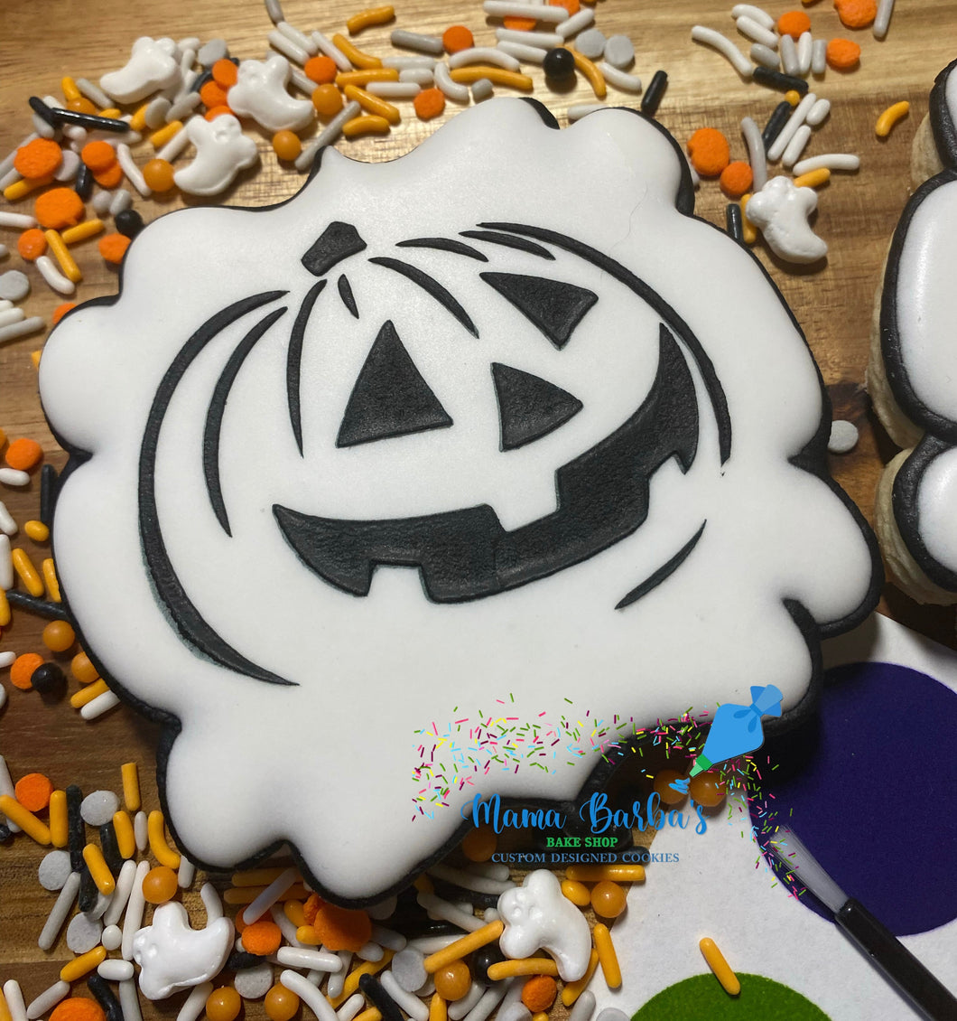 Paint your own HALLOWEEN Cookie